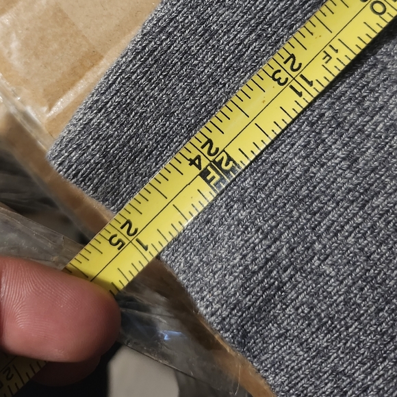 💎Banana Republic Luxury Blend Full Zip Silk Cotton Cashmere Size S Grey - Picture 8 of 10